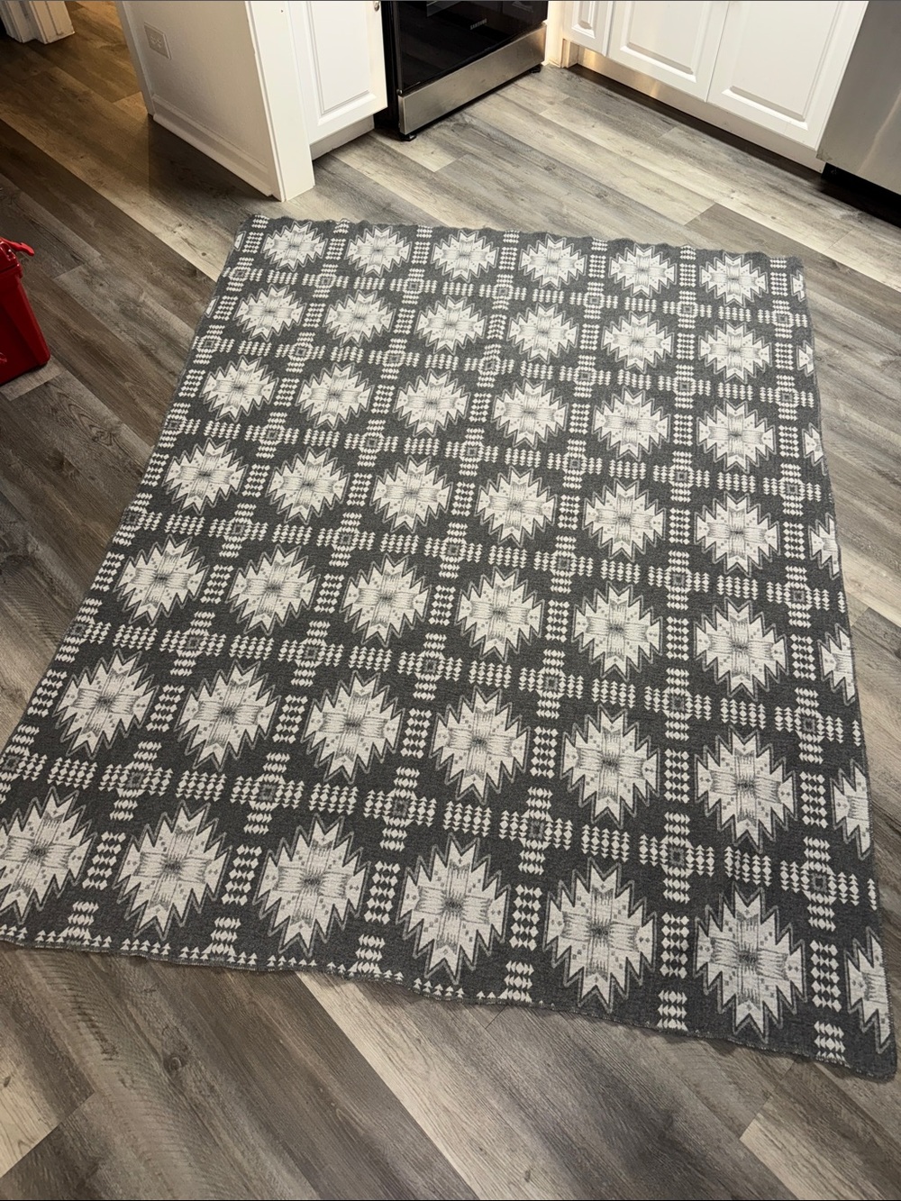Woolrich aztec blanket